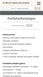 Mobile Screenshot of forfatterkatalogen.no